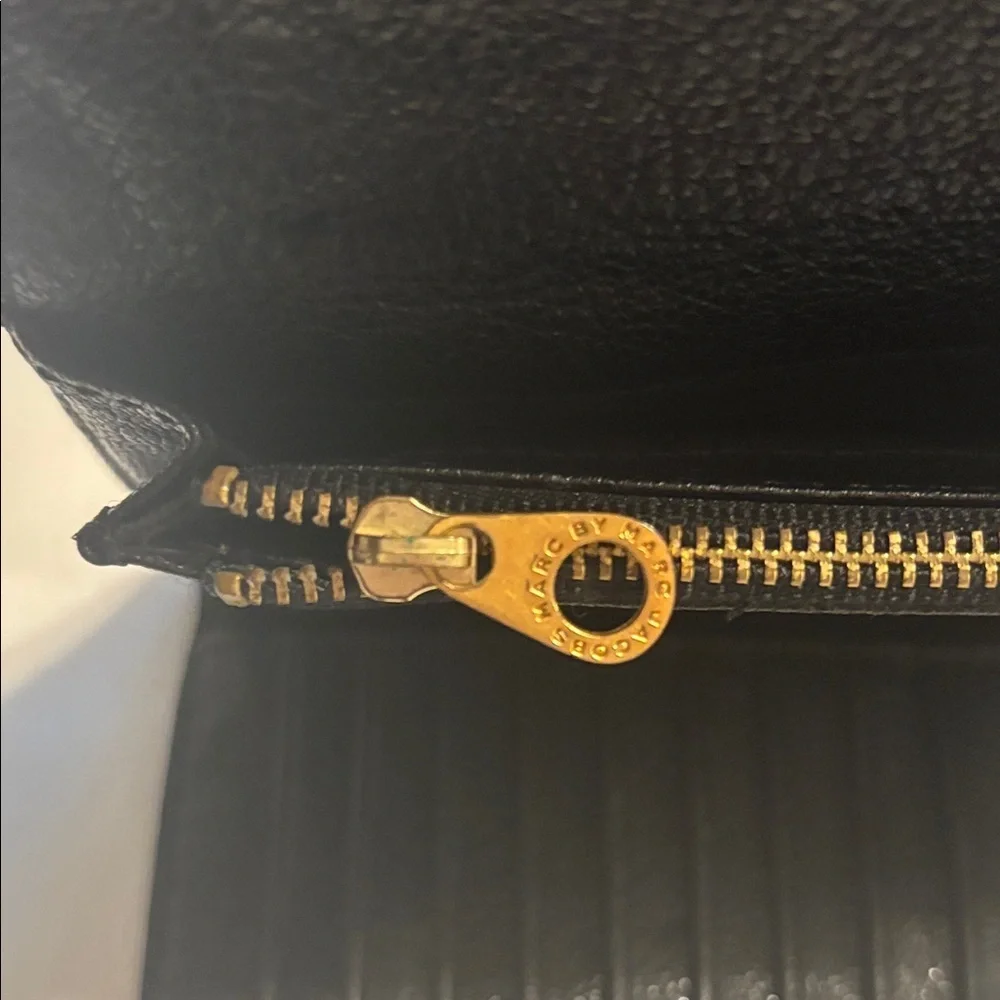Marc by Marc Jacobs Black Leather Clutch EUC